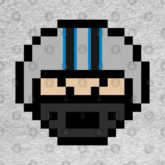 8-Bit Helmet - Carolina by The Pixel League